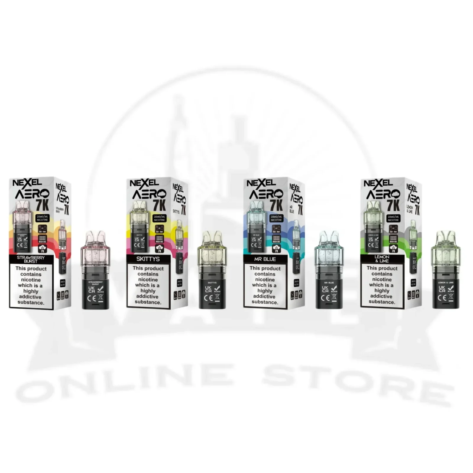 Nexel Aero 7000 Replacement Pods