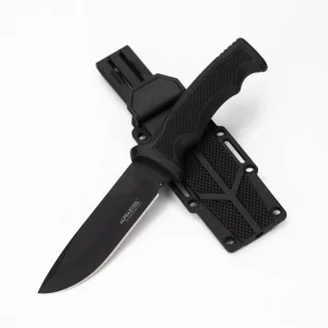 ALPHASTEEL - 9" Fixed Blade Knife w/ ABS Sheath