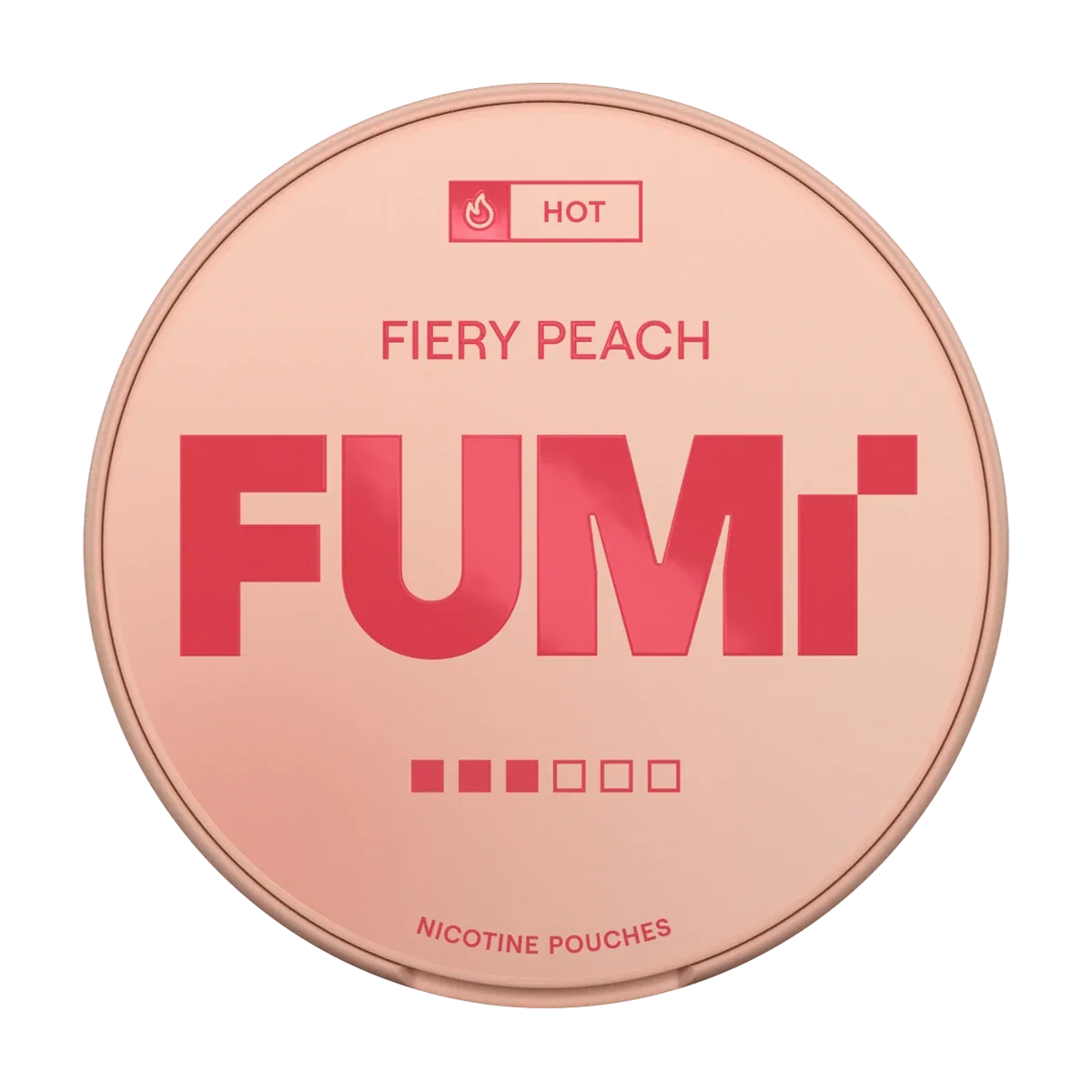 Fiery Peach FUMI Nicotine Pouches
