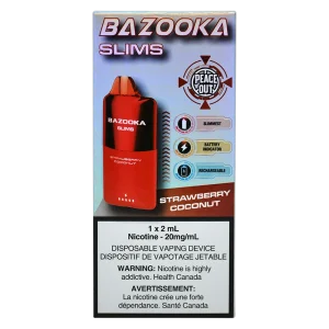 Bazooka Slim Strawberry Coconut 2ml 20mg