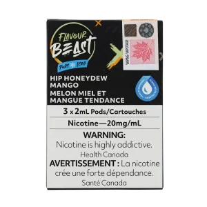 Flavour Beast Pod Hip Honeydew Mango Iced 20mg 3/Pk