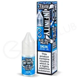 Blue Razz Mojito Nic Salt E-Liquid by Doozy Infinity