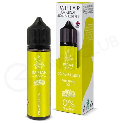 Pineapple Ice Shortfill E-Liquid by Imp Jar 50ml