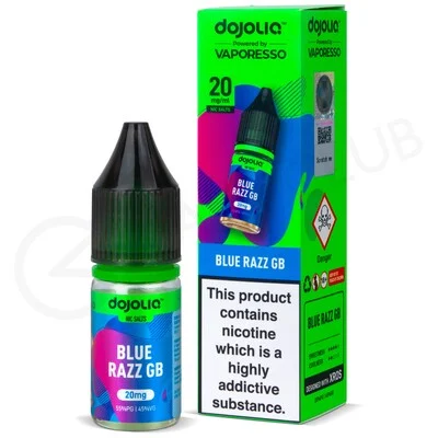 Blue Razz GB Nic Salt E-Liquid by Dojoliq