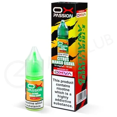 Citrus Mango Guava Nic Salt E-Liquid by Ox Passion