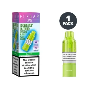 Spearmint Elf Bar Plus Refill Pack