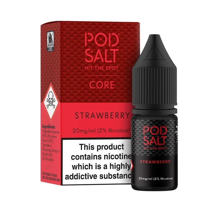 Strawberry Nicotine Salt by Pod Salt Core