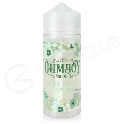 Pear, Apple & Raspberry Shortfill E-Liquid by Ohm Boy Volume II 100ml