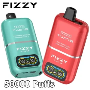 Fizzy Twins 50000 Puffs Dual Taste Tank Disposable Vapes