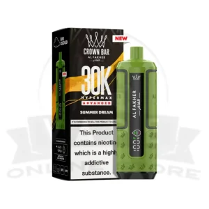 Summer Dream Al Fakher Crown Bar 30K Puff Hypermax Vape Kit