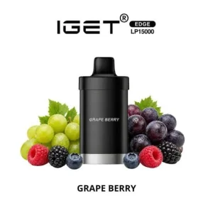 iGET Edge LP15000 Pods - Grape Berry
