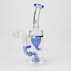Genie 9" Recycler Bubbler Rig with Quartz Banger