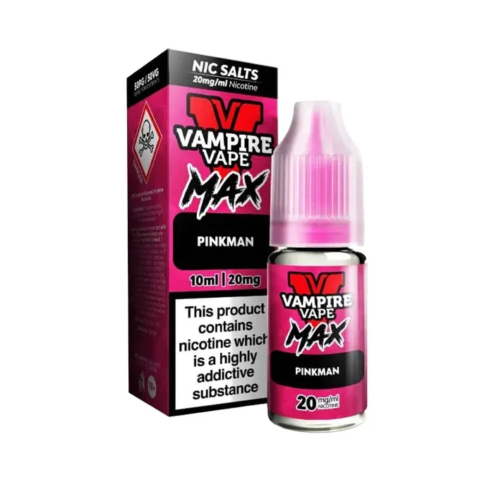 Pinkman Nic Salt E-Liquid by Vampire Vape Max
