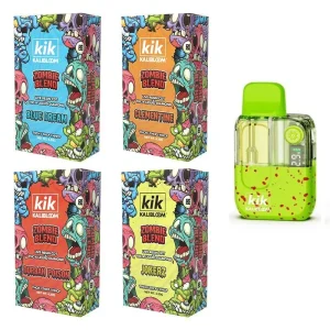 Kalibloom Kik Zombie Blend THC-A Liquid Diamond Disposable Vape Kit 4.2G
