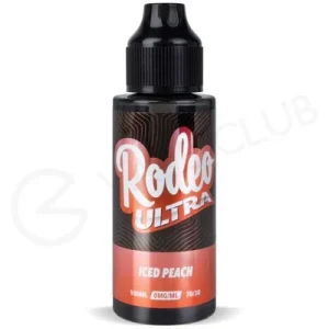 Peach Iced Tea Shortfill E-Liquid by Rodeo Ultra 100ml