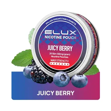 ELUX Nicotine Pouches - Juicy Berry