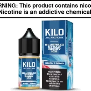 Blue Razz Strawberry Ice by KILO Salt Nic 30ML