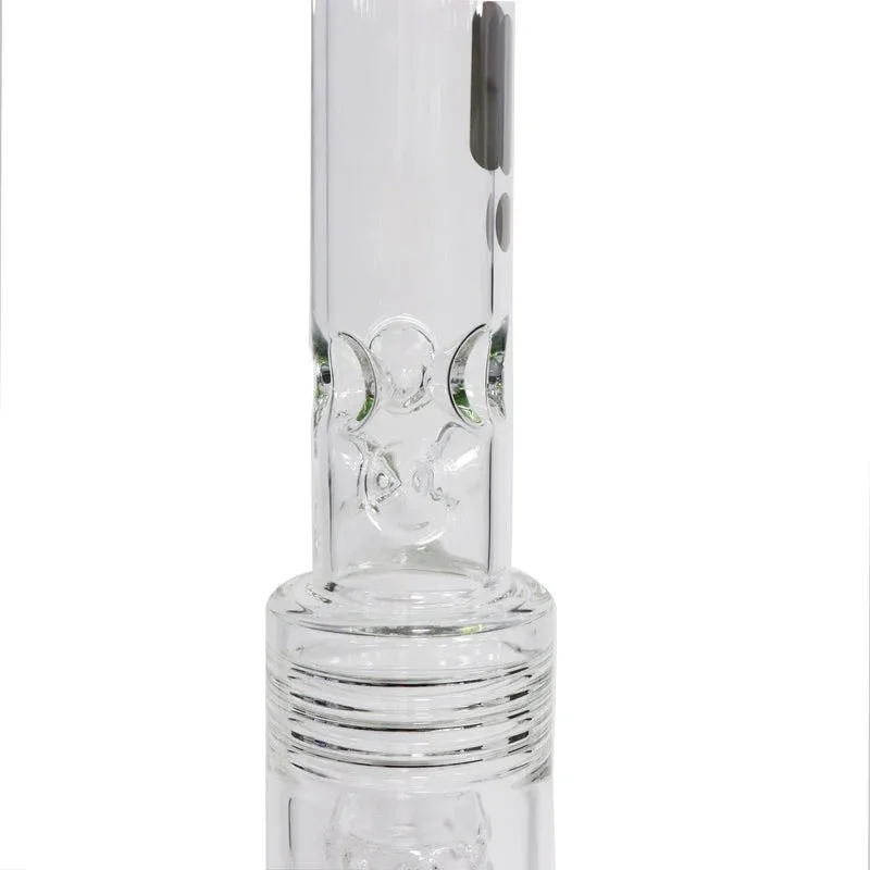 Infyniti 16" Stemless Tube Bong W/ Multiple Percs - Image 2