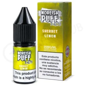 Lemon Sherbet Nic Salt E-Liquid by Moreish Puff