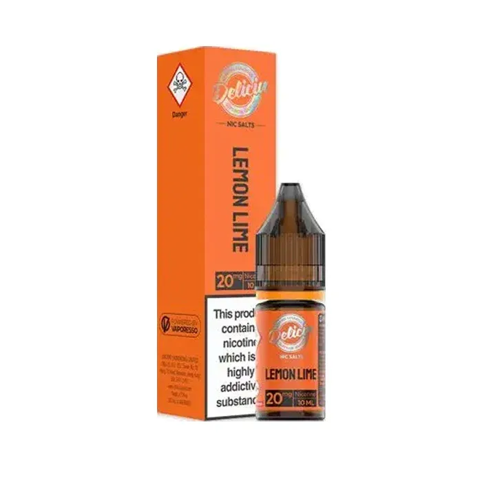 Lemon Lime 10ml Nic Salt E-Liquid by Vaporesso Deliciu