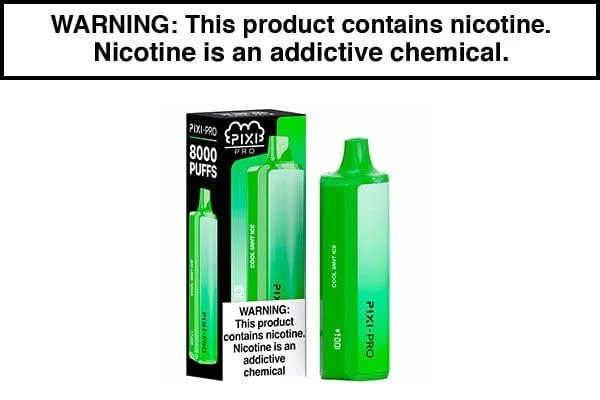 PUFF PIXI PRO DISPOSABLE VAPE – 8000 PUFFS - Image 2