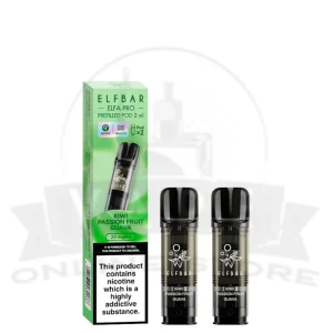 Kiwi Passion Fruit Guava Elf Bar Elfa Pro Prefilled Pods