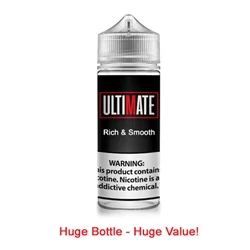 Ultimate Vapor Rich & Smooth ELiquid 120ml-Made in the USA!