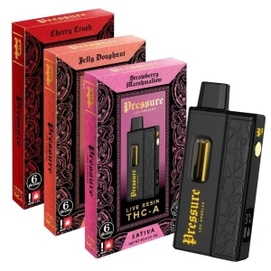 Pressure Live Resin THC-A Disposable Vape Kit 6G
