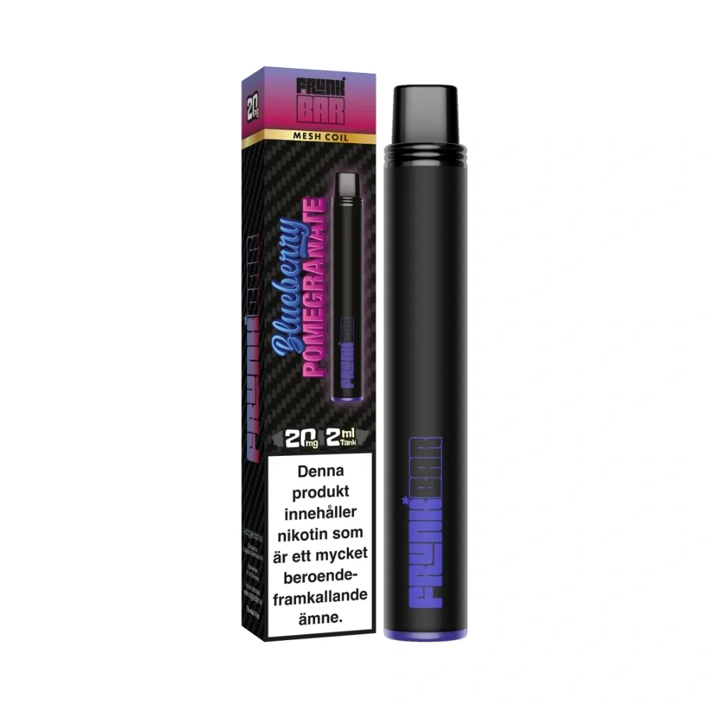 Frunk Bar – Blueberry Pomegranate (20 mg, Engångs vape)