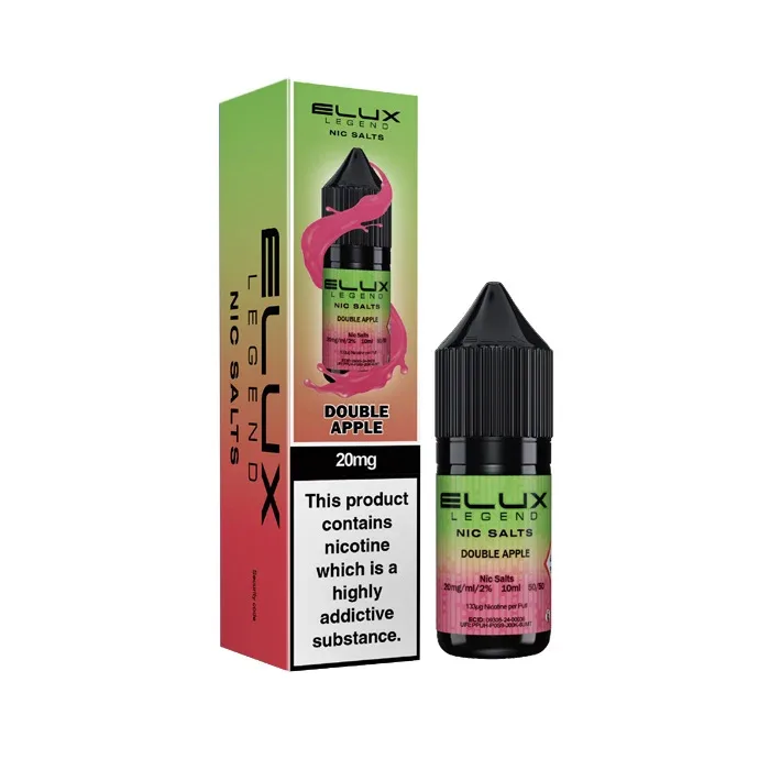 Double Apple 10ml Nic Salt by Elux Legend