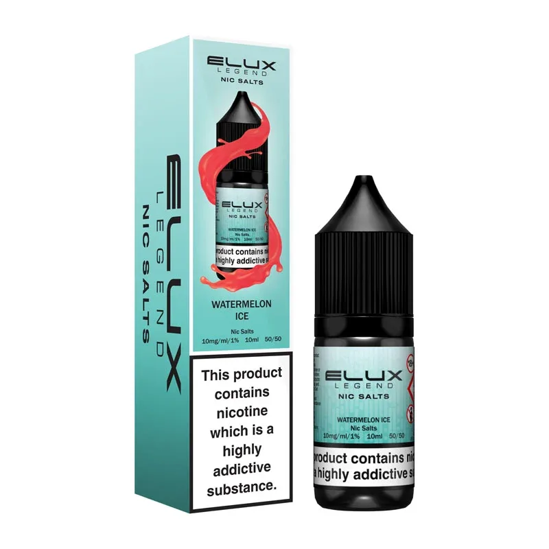 Elux - Legend Nic Salts 10ml - Watermelon Ice - Image 2