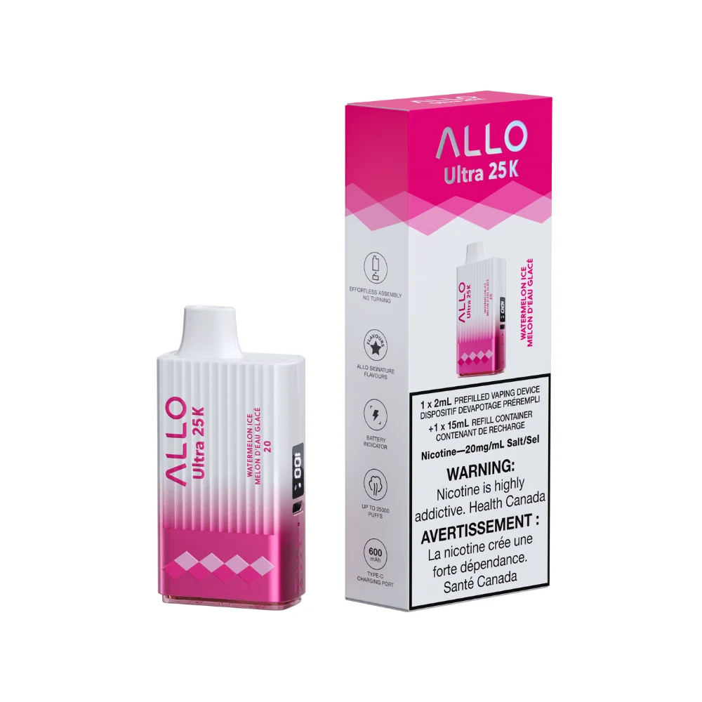 Allo Ultra 25K Watermelon Ice 2ml 20mg
