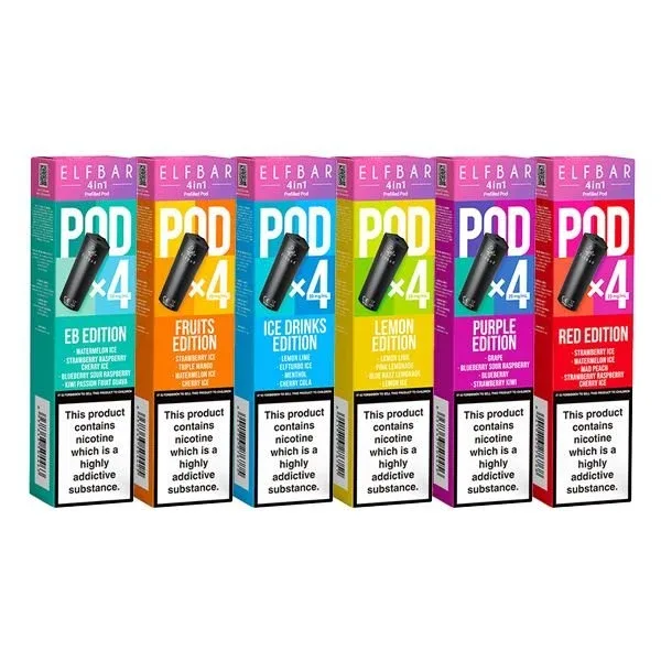 ElfBar 4in1 Pre Filled Replacement Pods