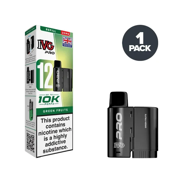 Green Fruits IVG Pro 12 Refill Pack