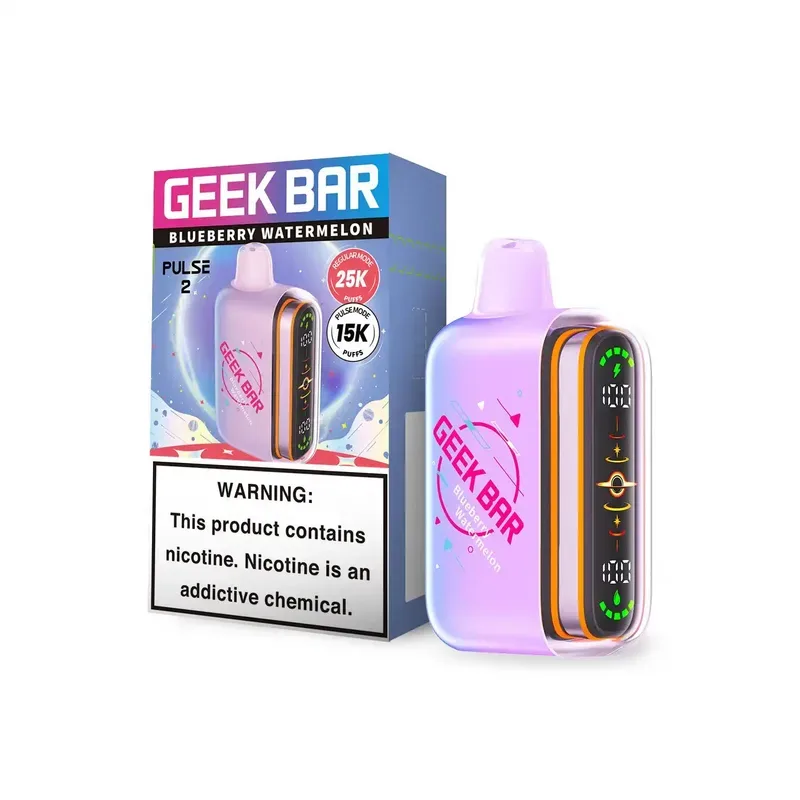 Geek Bar Pulse 2 Blueberry Watermelon - Geek Bar Pulse 2 Blueberry Watermelon