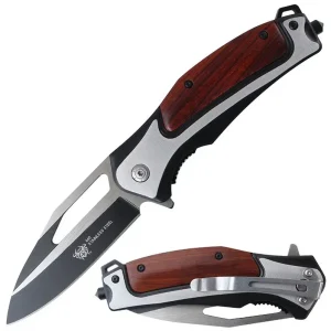 Xtreme - 5" Foldable Pocket Knife - Ironwood
