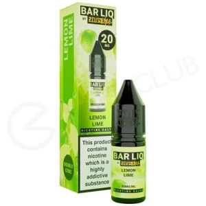 Lemon & Lime Nic Salt E-Liquid by Bar Liq