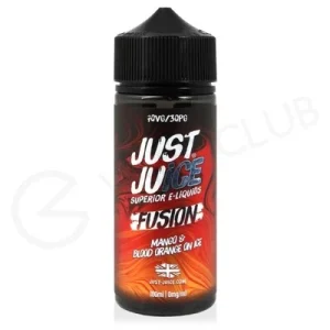 Mango & Blood Orange On Ice Shortfill E-Liquid by Just Juice Fusion 100ml