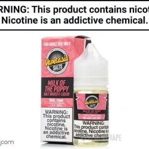MILK OF THE POPPY BY VAPETASIA SALT 30ML