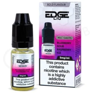 Blueberry Sour Raspberry Ice Nic Salt E-Liquid by Edge Liq