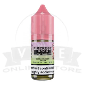 Bubblegum Mint Elux Firerose 5000 Nic Salt | Retail & Wholesale