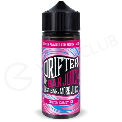 Cotton Candy Ice Shortfill E-Liquid by Drifter Bar Juice 100ml