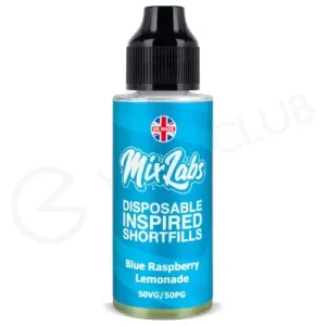 Blue Raspberry Lemonade Shortfill E-Liquid by Mix Labs 100ml
