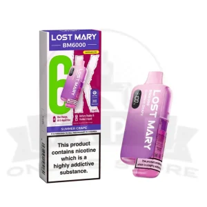 Summer Grape Lost Mary BM6000 Prefilled Pod Kit