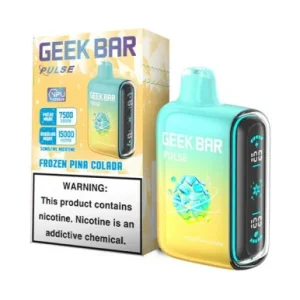 GEEK BAR PULSE 5% NIC 15000 PUFFS VAPE (FROZEN PINA COLADA - FROZEN EDITION)