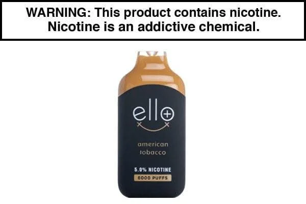 BLVK ELLO PLUS DISPOSABLE VAPE – 6000 PUFFS - Image 2