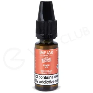 Peach Ice Nic Salt E-Liquid by Imp Jar Select