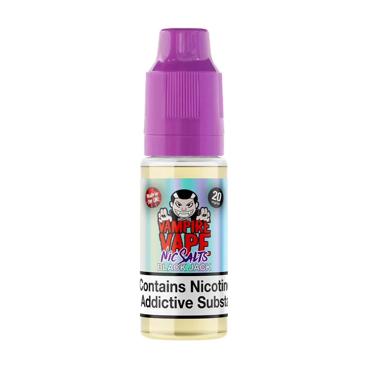Black Jack Nic Salt By Vampire Vape 10ml