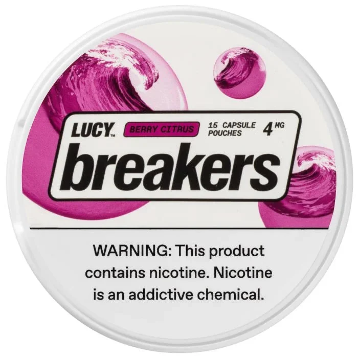 Lucy Breakers Capsule Nicotine Pouches – Berry Citrus