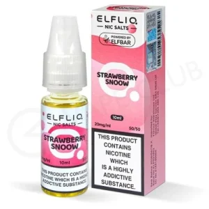 Strawberry Snoow (Ice Cream) Nic Salt E-Liquid by Elf Bar Elfliq